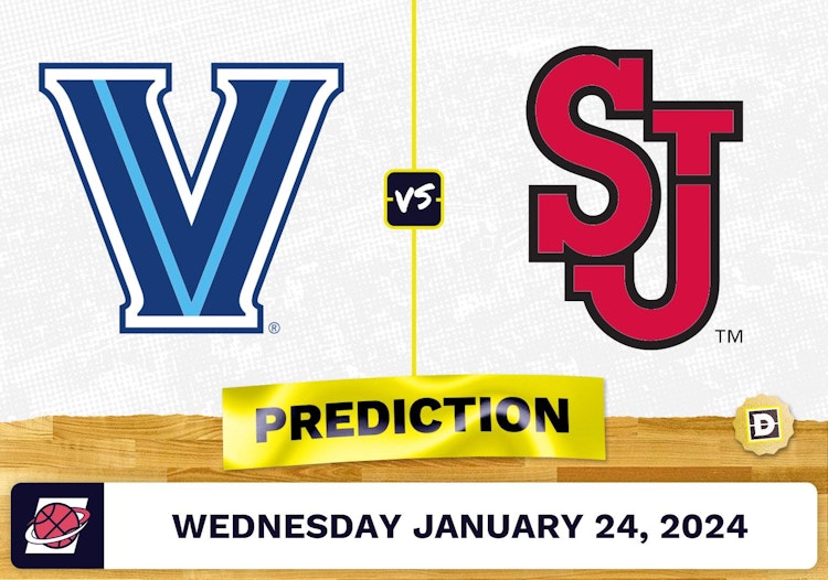 Villanova vs. St. John's Prediction, Odds, College Basketball Picks [1/24/2024]