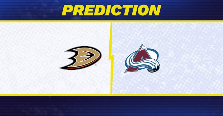 Anaheim Ducks-Colorado Avalanche Predictions and Game Preview.