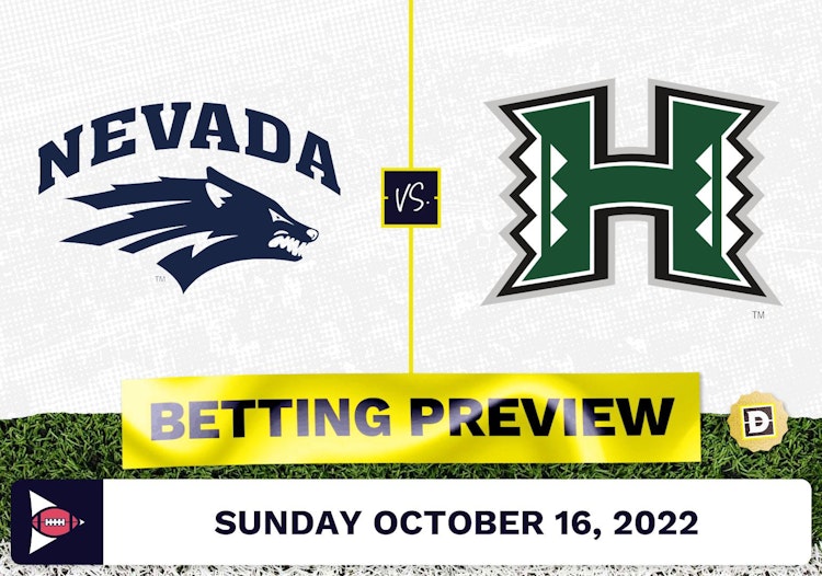 Nevada vs. Hawaii CFB Prediction and Odds - Oct 16, 2022