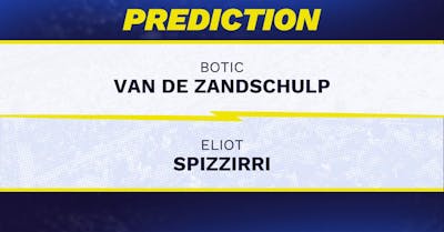 Botic Van de Zandschulp vs. Eliot Spizzirri prediction, odds, picks for 2025 ATP Brussels