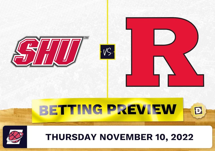 Sacred Heart vs. Rutgers CBB Prediction and Odds - Nov 10, 2022