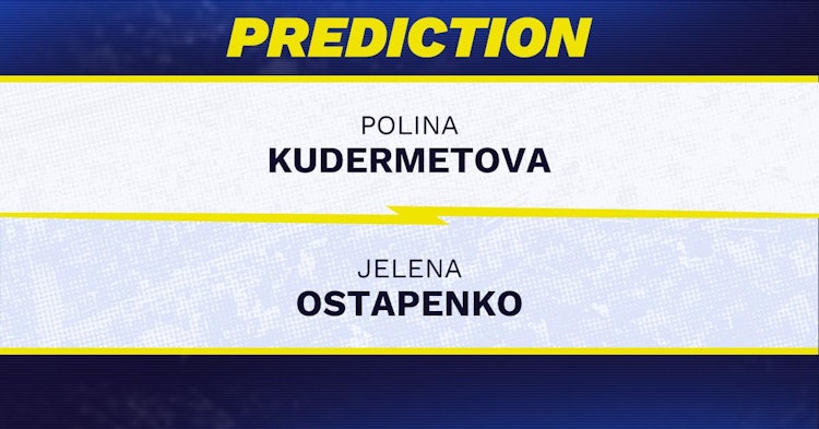 Polina Kudermetova vs Jelena Ostapenko Tennis Prediction.