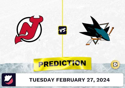 New Jersey Devils vs. San Jose Sharks Prediction, Odds, NHL Picks [2/27/2024]