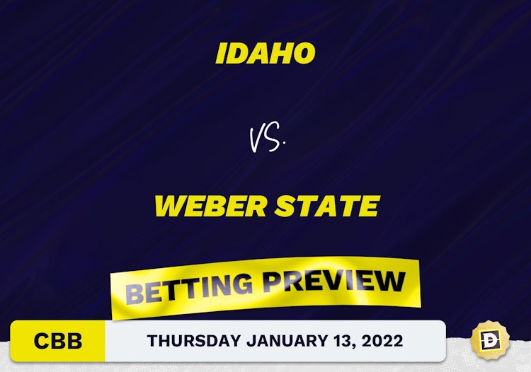 Idaho vs. Weber State CBB Predictions and Odds - Jan 13, 2022