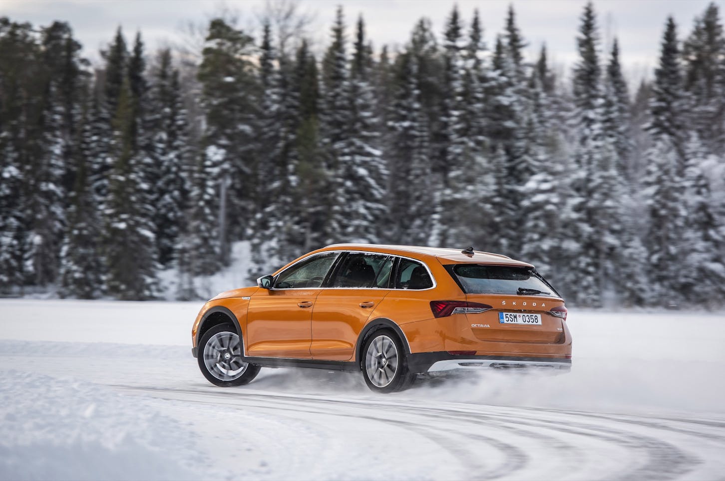 Ein Škoda Octavia Combi 4x4.