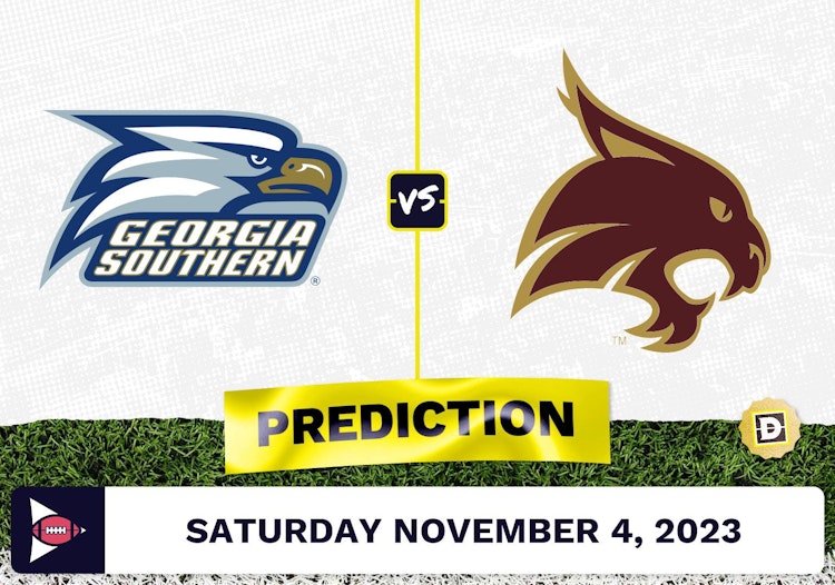 Georgia Southern vs. Texas State CFB Prediction and Odds - November 4, 2023