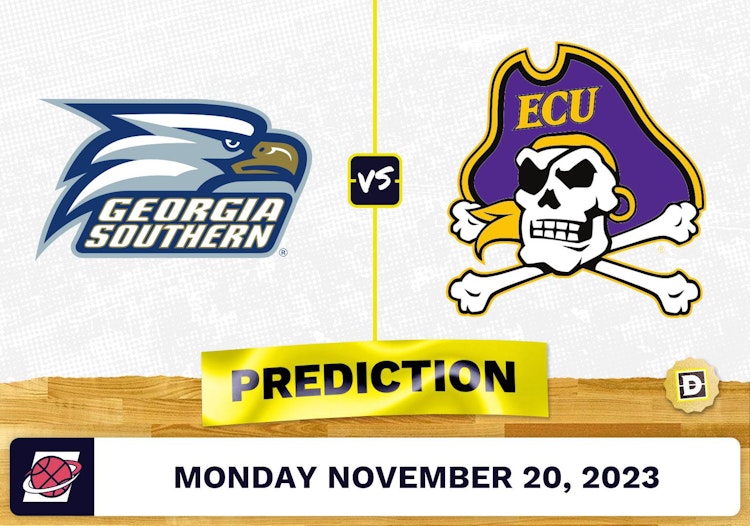 Georgia Southern vs. East Carolina Basketball Prediction - November 20, 2023