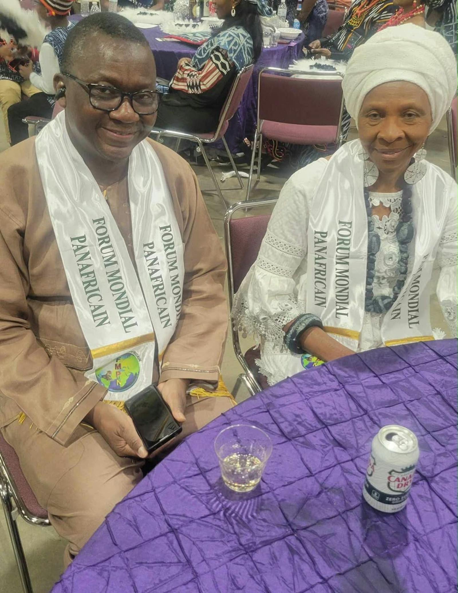La délégation du Forum Mondial Panafricain (FMPN) représenter à l’événement All Bamileke Convention 2025 dans l’État du New Jersey au USA 🇺🇸 Amérique