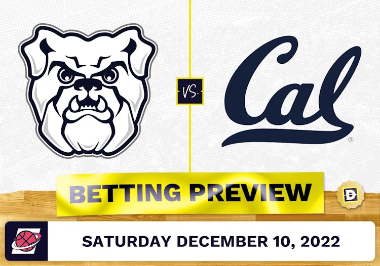 Butler vs. California CBB Prediction and Odds - Dec 10, 2022