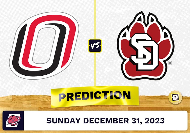 Nebraska-Omaha vs. South Dakota Prediction, Odds, College Basketball Picks  [12/31/2023]