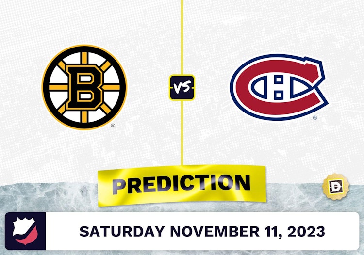 Bruins vs. Canadiens Prediction and Odds - November 11, 2023