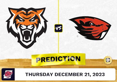 Idaho State vs. Oregon State Prediction, Odds, College Basketball Picks  [12/21/2023]