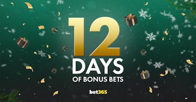 Bets365 Bonus Code for Christmas 2024: 12 Days of Bonus Bets Giveaway