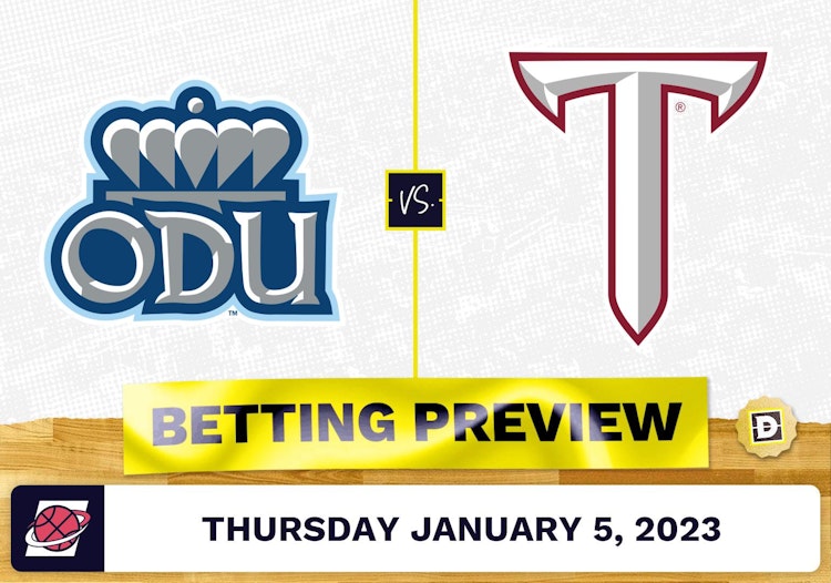 Old Dominion vs. Troy CBB Prediction and Odds - Jan 5, 2023