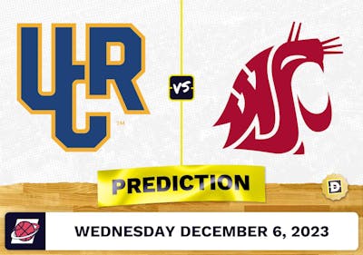 UC Riverside vs. Washington State Basketball Prediction - December 6, 2023