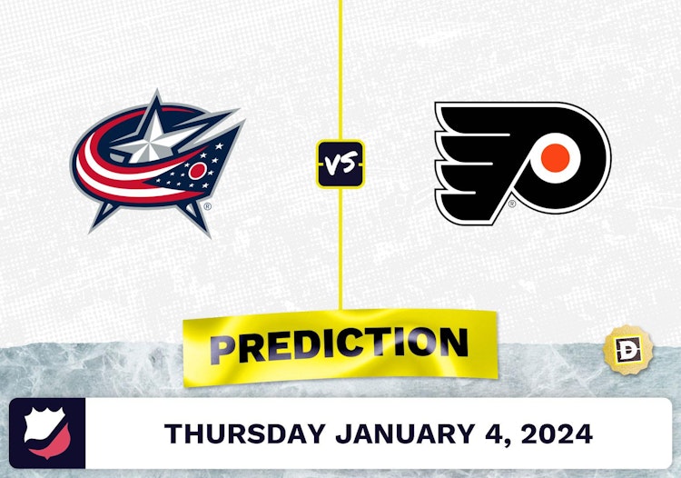 Columbus Blue Jackets vs. Philadelphia Flyers Prediction, Odds, NHL Picks  [1/4/2024]