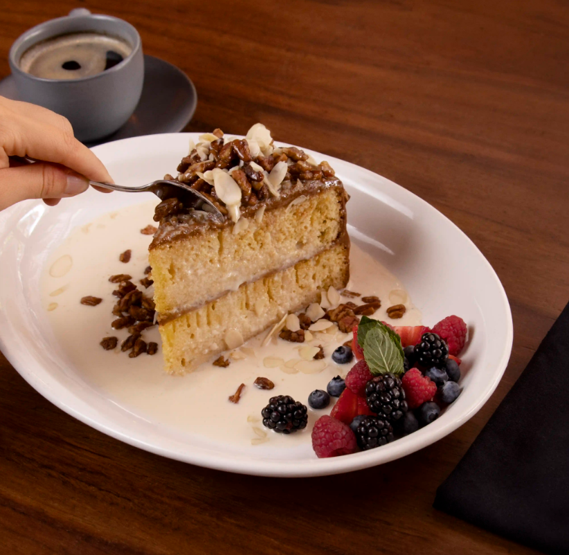 Try one of their popular desserts.