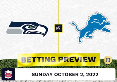 Seahawks vs. Lions Week 4 Prediction and Odds - Oct 2, 2022
