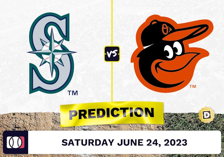 Mariners vs. Orioles Prediction for MLB Saturday [6/24/2023]