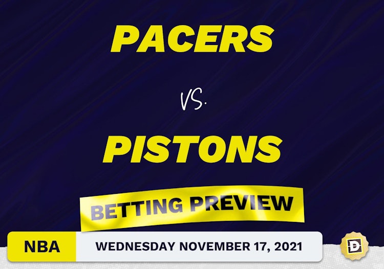 Pacers vs. Pistons Predictions and Odds - Nov 17, 2021