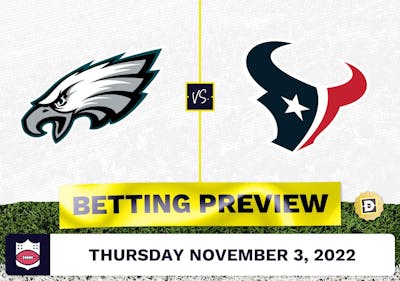 Eagles vs. Texans Week 9 Prediction and Odds - Nov 3, 2022