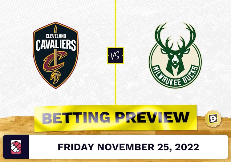 Cavaliers vs. Bucks Prediction and Odds - Nov 25, 2022