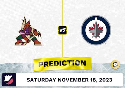 Coyotes vs. Jets Prediction and Odds - November 18, 2023