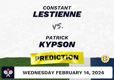 Constant Lestienne vs. Patrick Kypson Prediction, Odds, Picks for ATP Delray Beach 2024