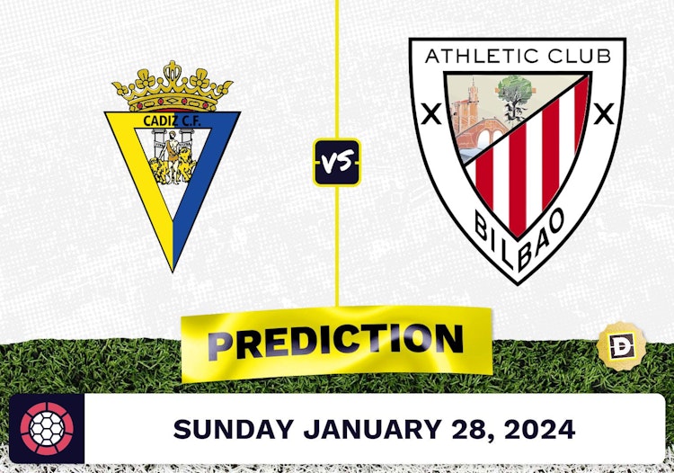 Cadiz vs. Athletic Bilbao Prediction, Odds, La Liga Picks [1/28/2024]