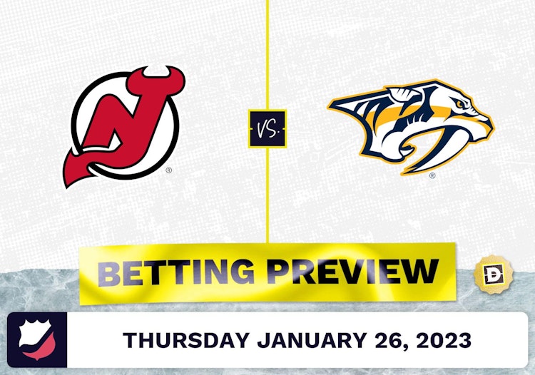 Devils vs. Predators Prediction and Odds - Jan 26, 2023