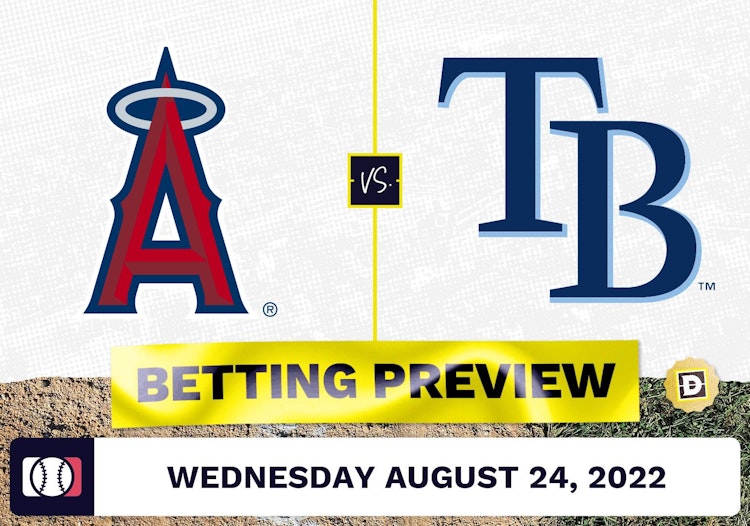 Angels vs. Rays Prediction and Odds - Aug 24, 2022