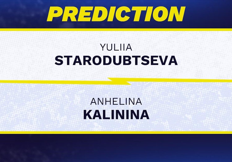 Yuliia Starodubtseva vs Anhelina Kalinina Tennis Prediction.