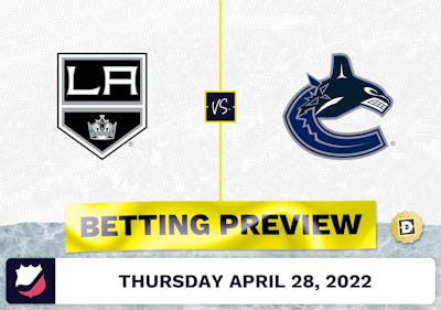 Kings vs. Canucks Prediction and Odds - Apr 28, 2022