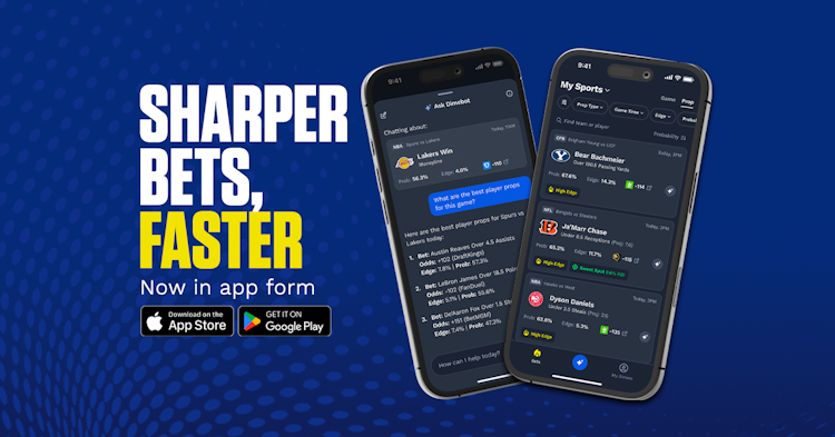 Dimers sports betting app: Picks, predictions and odds.