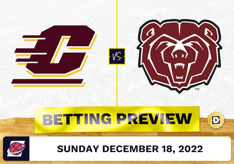 Central Michigan vs. Missouri State CBB Prediction and Odds - Dec 18, 2022