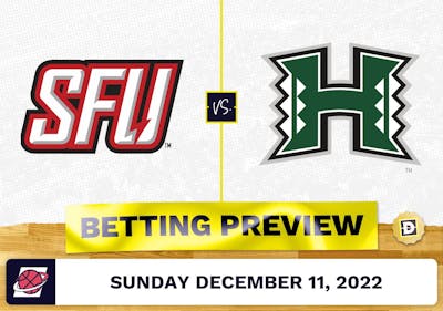 St. Francis (PA) vs. Hawaii CBB Prediction and Odds - Dec 11, 2022