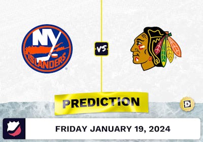 NY Islanders vs. Chicago Blackhawks Prediction, Odds, NHL Picks [1/19/2024]