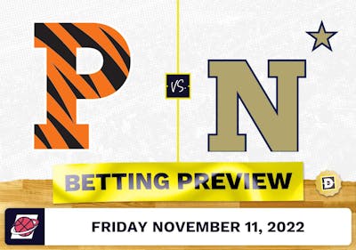 Princeton vs. Navy CBB Prediction and Odds - Nov 11, 2022