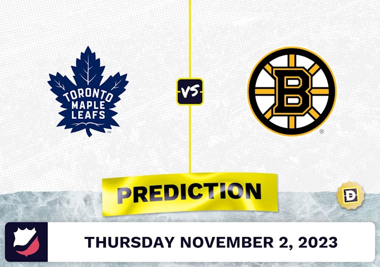 Maple Leafs vs. Bruins Prediction and Odds - November 2, 2023