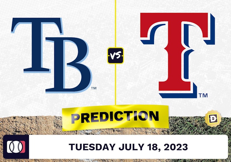 Rays vs. Rangers Prediction for MLB Tuesday [7/18/2023]