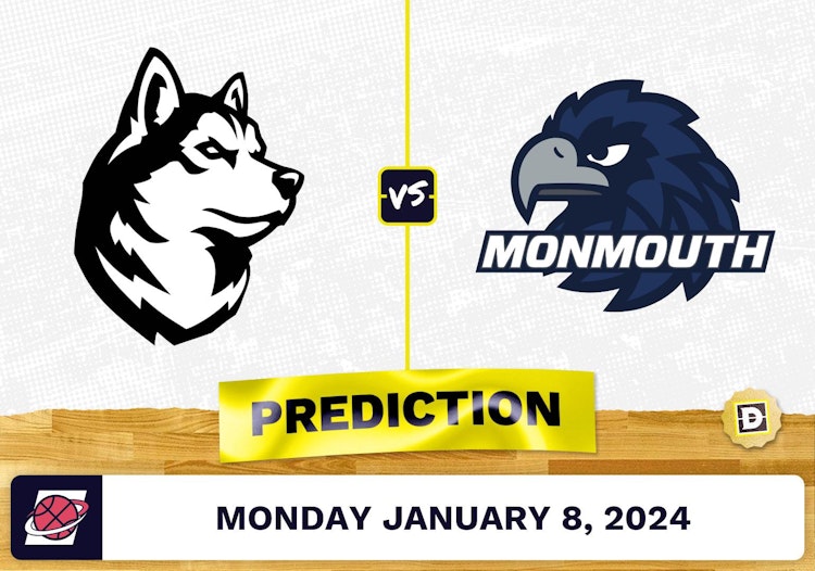 Northeastern vs. Monmouth Prediction, Odds, College Basketball Picks  [1/8/2024]