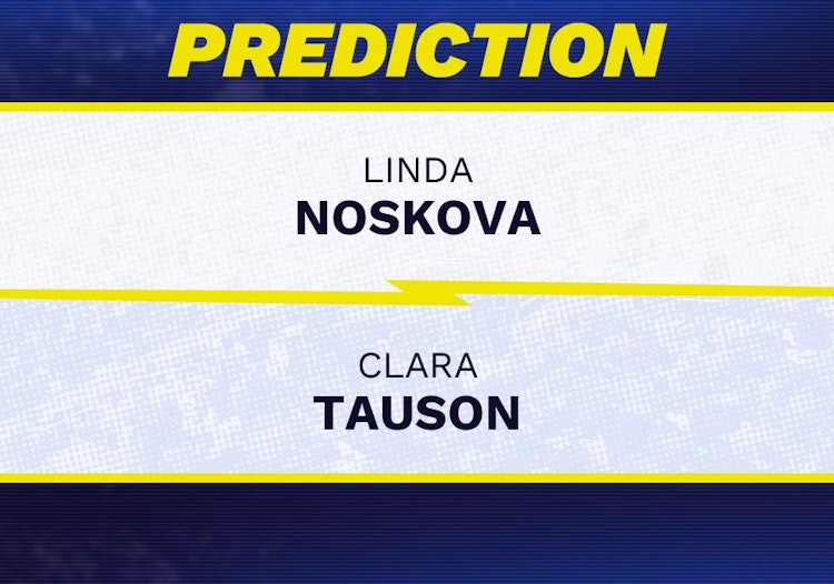 Linda Noskova vs Clara Tauson Tennis Prediction.