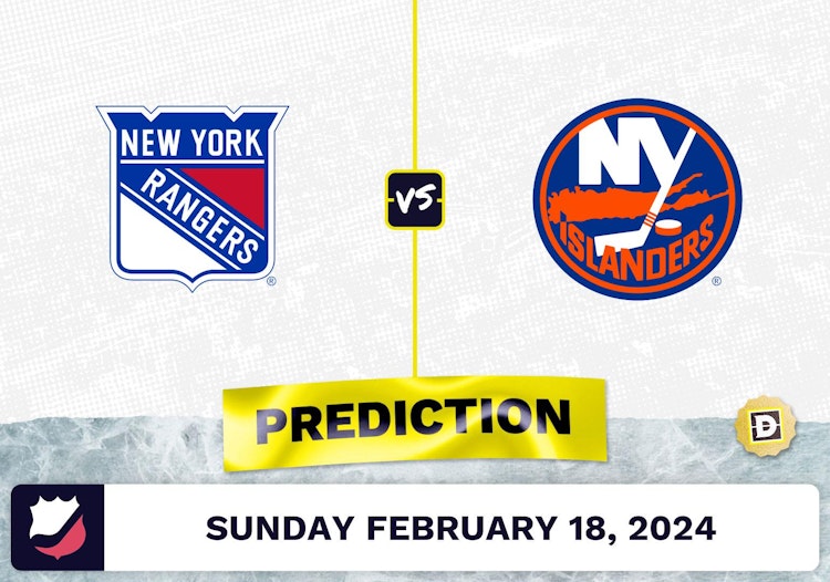 NY Rangers vs. NY Islanders Prediction, Odds, NHL Picks  [2/18/2024]