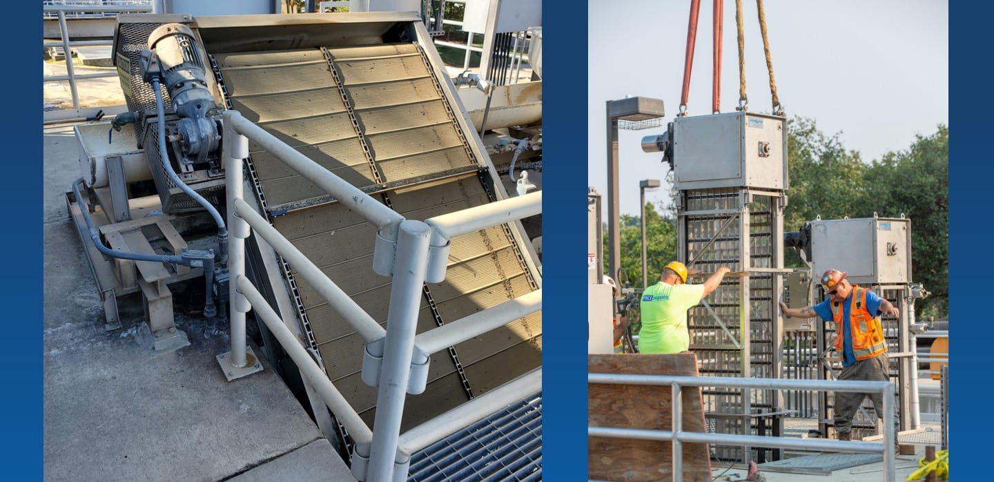 Foothill Water Treatment Plant Grit Screen Replacement