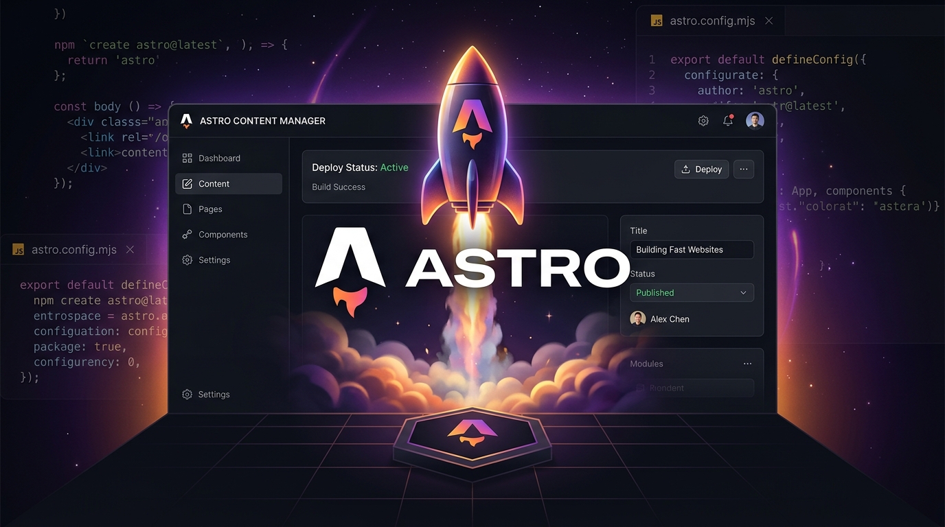 Building a Static Site with Astro and Cosmic CMS image