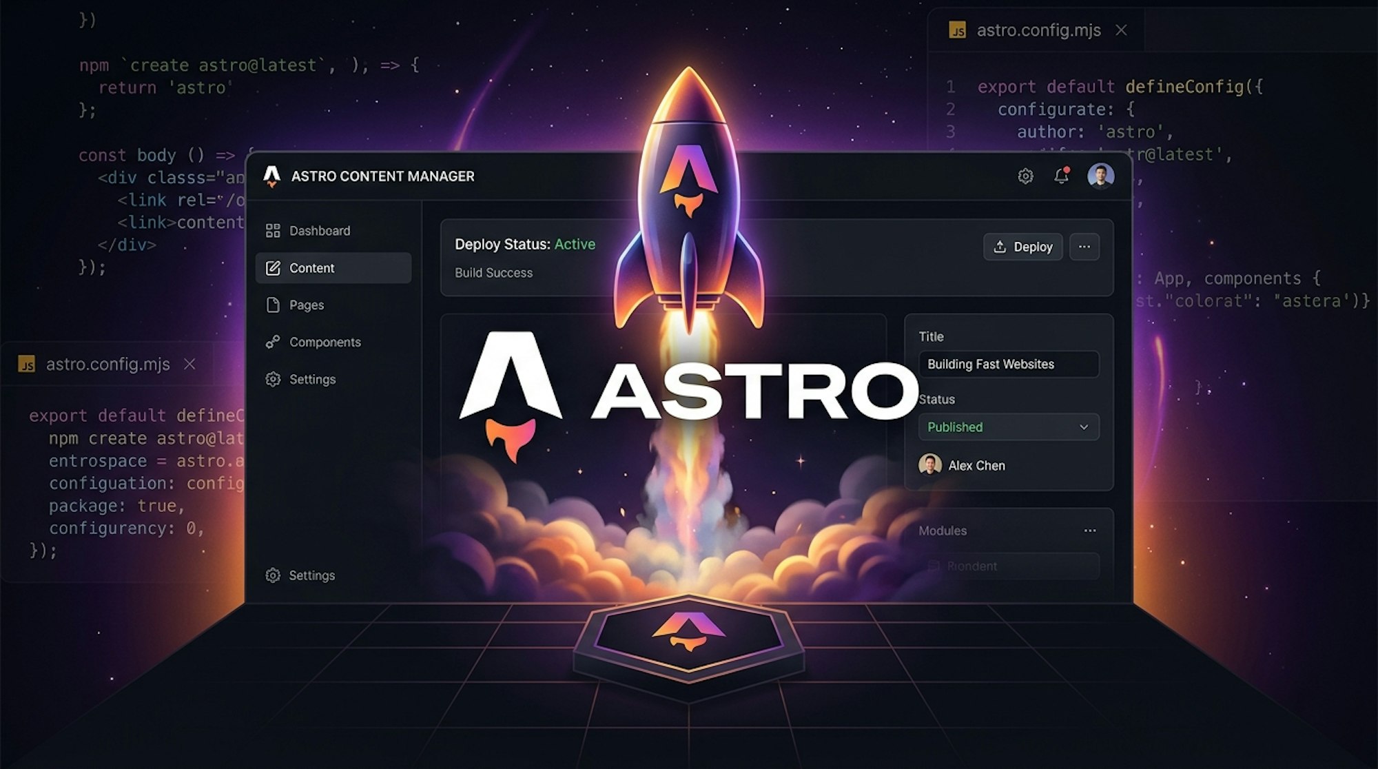 Building a Static Site with Astro and Cosmic CMS - cover image