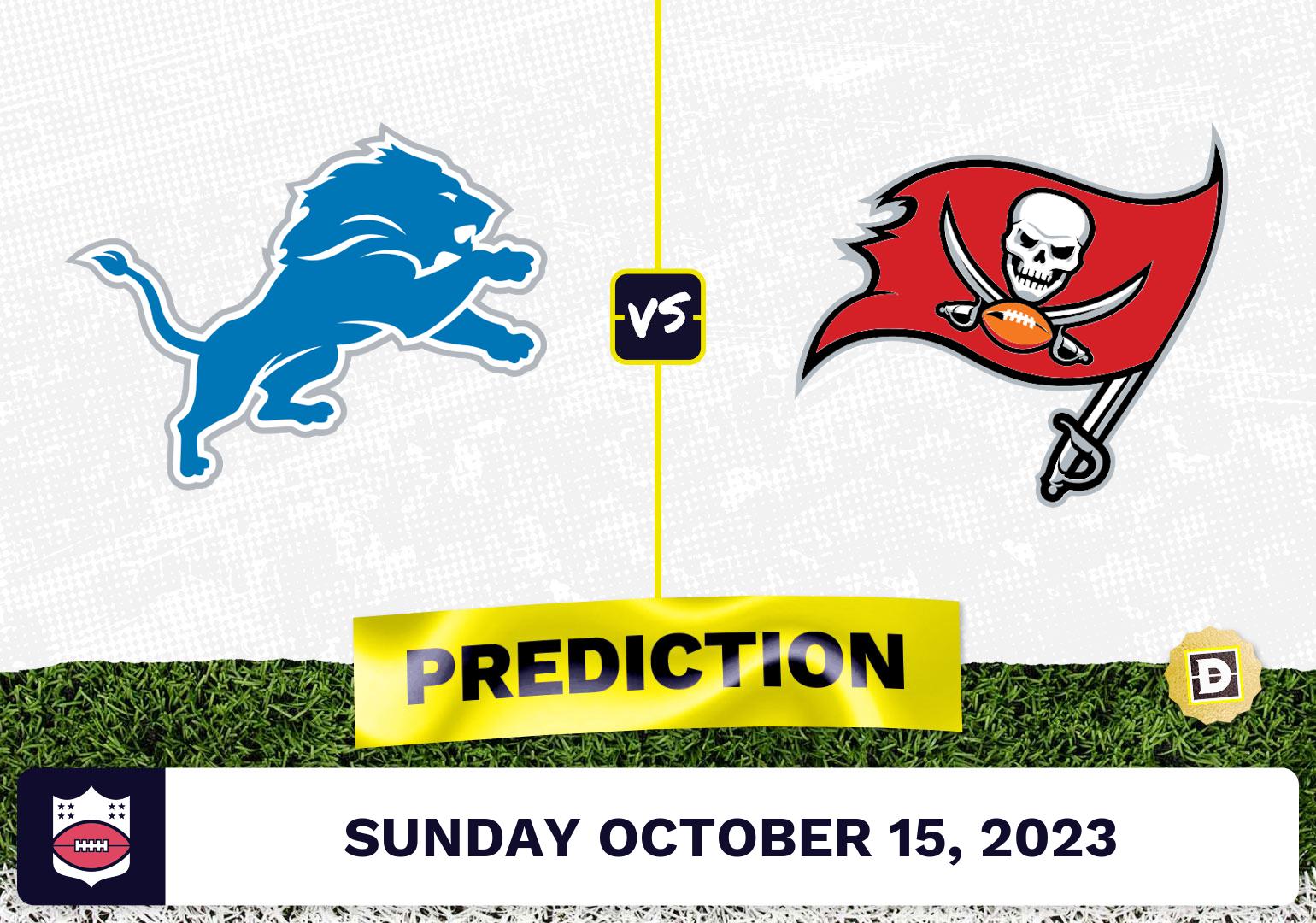 Lions Vs. Buccaneers Week 6 Prediction And Odds - October 15, 2023