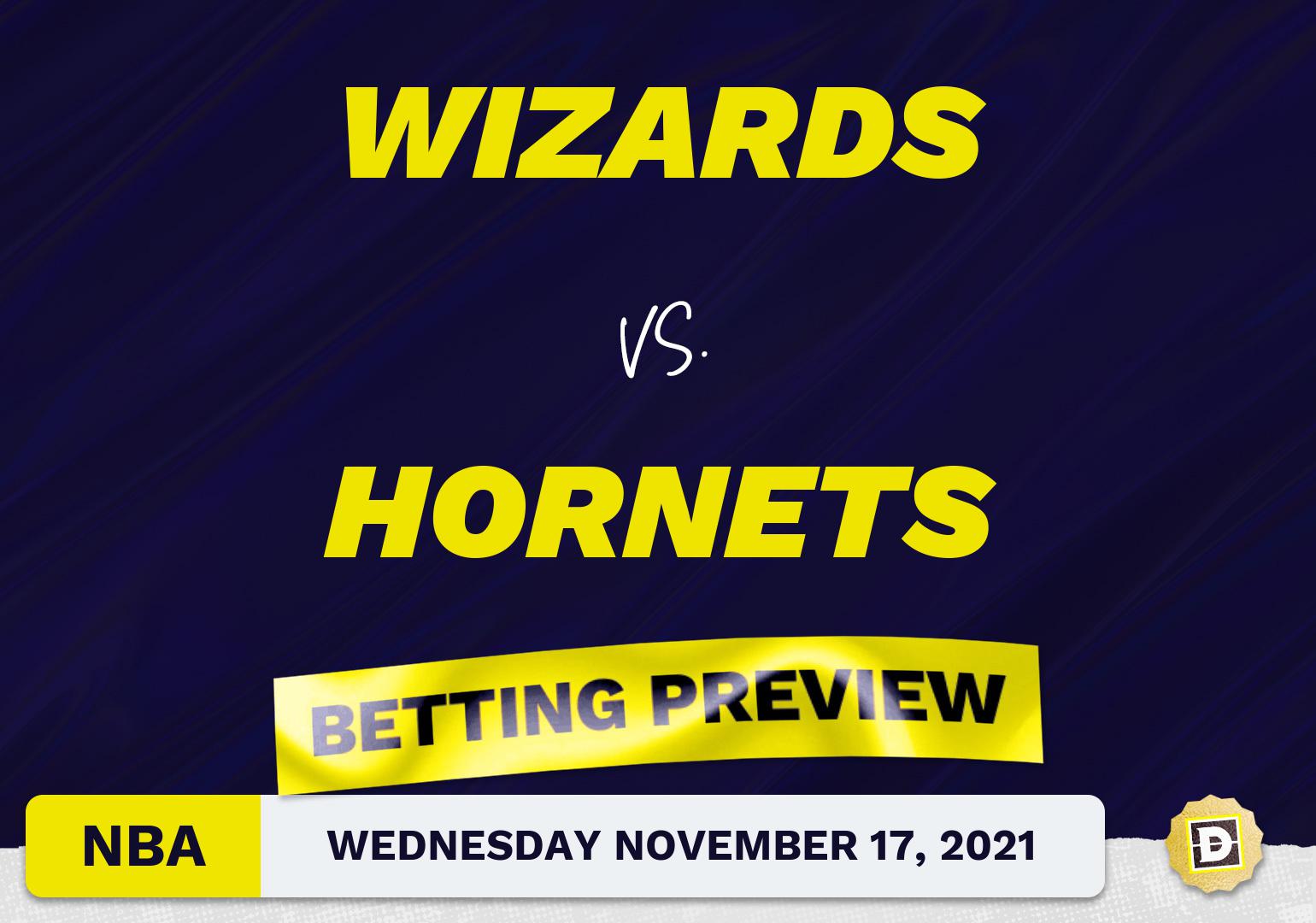 Wizards vs. Hornets Predictions and Odds - Nov 17, 2021