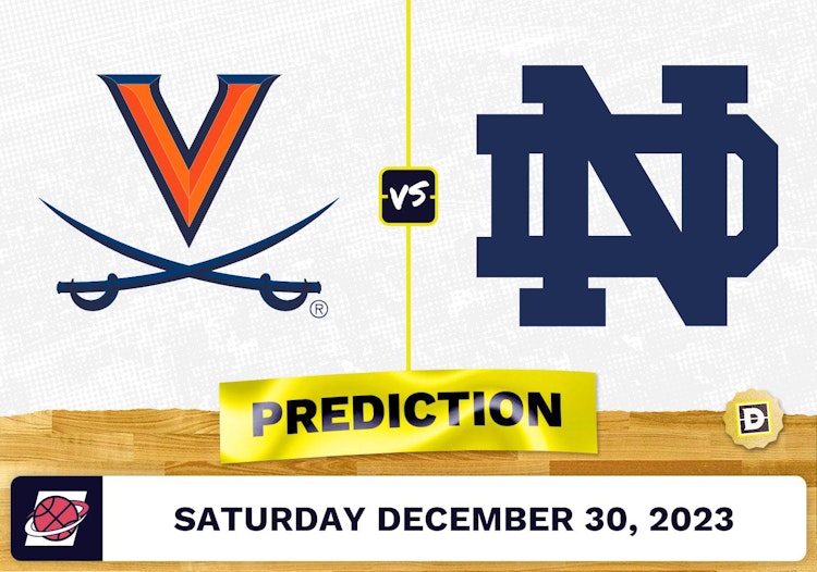 Virginia vs. Notre Dame Prediction, Odds, College Basketball Picks  [12/30/2023]