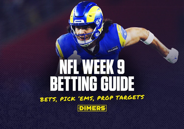 NFL Betting, Week 9 NFL, NFL Best Bets, NFL Predictions, NFL Picks, NFL Parlays